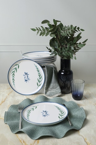 Keramika Daphne Nordic Pasta Tabağı 22 Cm 6 Adet 22923 Çok Renkli
