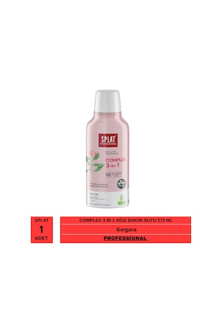 Splat Professional Complex 3 İn 1 Ağız Bakım Suyu 275 Ml