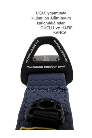 Interlaken Su Geçirmez Sağlam Lacivert Köpek Boyun Tasması L Beden Lacivert