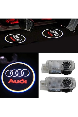 Audi A3 Kapı Altı Hayalet Logo Lazer Led 2014-2018
