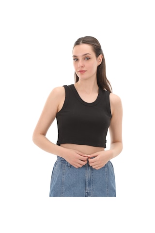 Vans Drew Rib Tank Kadın T-shirt Siyah 000g3jblk1-r SIYAH