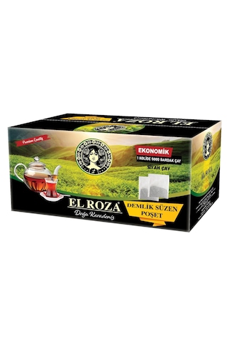 ElRoza Doğu Karadeniz Demlik Süzen Poşet Çay 150 x 40 G