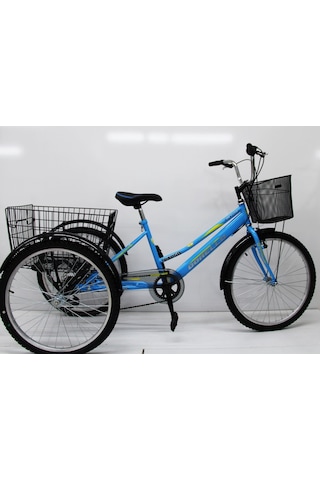 Dorello Cargo Bisiklet 3 Tekerli Bisiklet Turkuaz