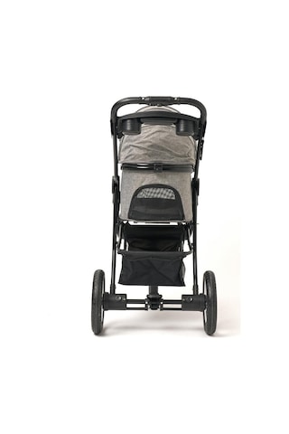 Zampa Melona Kedi Köpek Arabası Gri Sp05cst-g - Katlanabilir Ve Konforlu Taşıma Çözümü