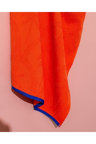 Palmie %100 Pamuk Plaj Havlusu - Turuncu - 70x150 Cm 8684427222836 Turuncu