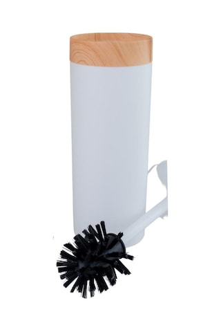 Bambu Desen Wc Klozet Fırçası Plastik, Tuvalet Banyo Wc Temizleme Fırçası Beyaz Beyaz