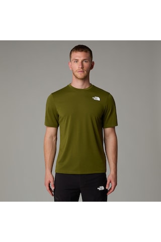 The North Face M Foundation Mountains Faces Tee Erkek T-shirt-30087 Haki