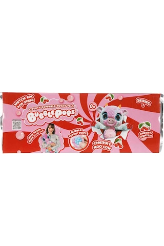 Bubble Pops Cherry Moo Cow: Kokusuyla Büyüleyen Şişme Peluş İnek