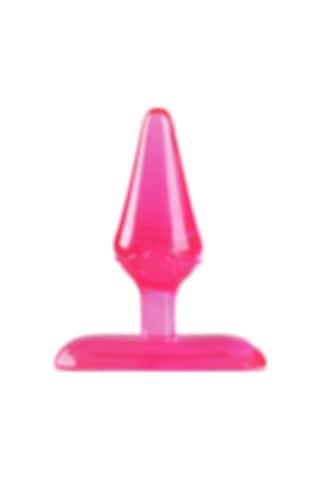 Truva Shop Süper Mini Jel Dokulu Kaliteli Anal Plug Pembe