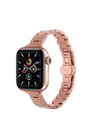 Apple Uyumlu Watch 10/11 Serisi 46mm Kordon Metal İnce Strap Kayış 150