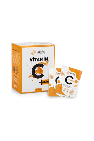 Supra Protein Supra Vitamin C + Çinko- Prebiyotik Inülin Ilaveli