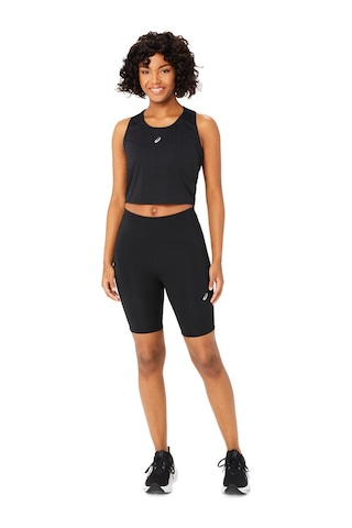 Asics ROAD HIGH WAIST 8IN SPRINTER Siyah Women Bisikletçi Taytı 2012C967-001 Siyah