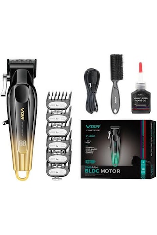 Vgr V 662 Tıraş Makinesi Metal Body Saç Kesimi 3 - 4 Saat