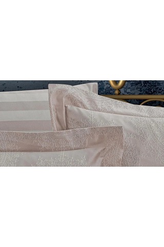 Tiara Bambu Jakar Kumaş Taş Ikili Oksford 60x80cm Yastık Kılıfı - 1357 Çok Renkli