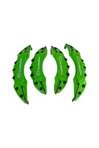 Yeşil Brembo Üstü Baskılı Kaliper Kapağı 4'Lü Set