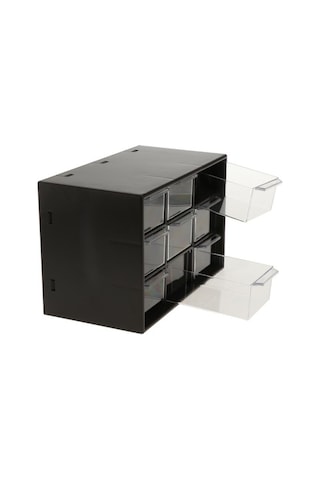 Trendooze Siyah Ofis Masaüstü Malzemeleri Fe