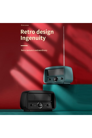 Gajeena Jy-68 Siyah Bluetooth Hoparlör, 3w 2 Stereo Ses, 1500mah Pil, Usb/aux/fm/tf/disk Desteği