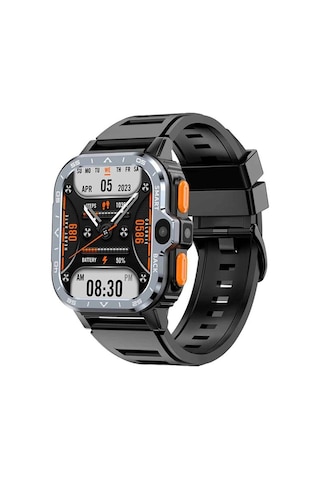 Wearfitpro Wrwatch 5g Lite Sim Kart Çift Kameralı Btk Yeni Nesil Özelliklere Sahip 51mm Akıllı Saat Siyah