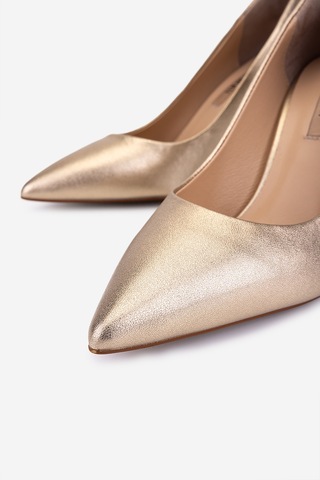 Valmenti Kadın Hakiki Deri Dore Stiletto Ayakkabı 1160 26330 Bn Ayk Sk25-26 Dore Dore