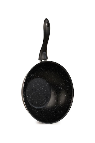 579.0111 Granit Wok Tava 26cm Siyah Çok Renkli