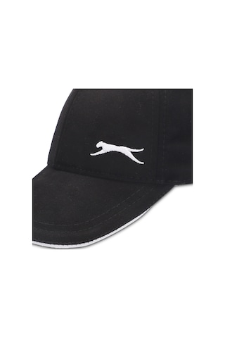Slazenger Sılva Unisex Şapka Siyah / Beyaz Siyah - Beyaz