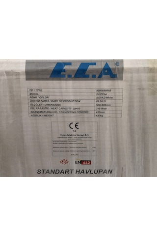 ECA HAVLUPAN BEYAZ 5/7