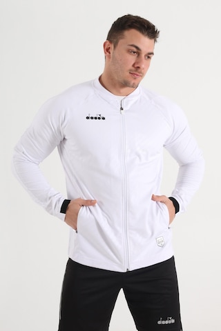 Diadora Elite Kamp Eşofmanı Tek Üst Beyaz