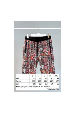 Desenli Erkek Şort Kapri Mayo Rks-05 Remsa Mayo Siyah