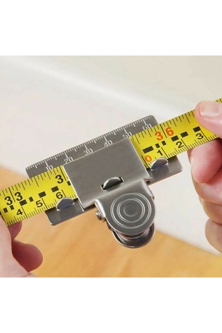 Jeemson Çelik Köşe Ve Eğri Yer Ölçüm Klipsi, Hassas Okuma Sağlar, Çalışma Verimliliğini Artırır