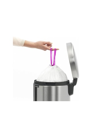 Brabantia Çöp Kutusu 12 Litre Newicon Pedallı Mat Çelik