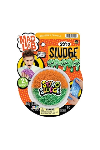 Slime Köpük Styro Sludge: Renkli, Çıtır Ve Bağımlılık Yapan Slime Keyfi Çok Renkli