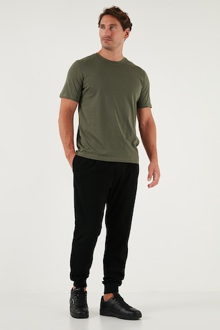 Buratti Pamuklu Regular Fit Bisiklet Yaka Erkek T Shirt 59020204 Haki