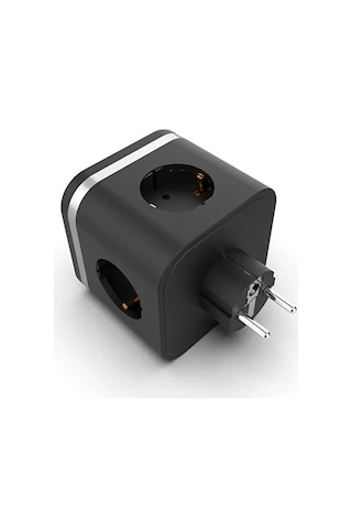 Termal Akım Korumalı Isıya Dayanıklı 3'lü Duvar Tipi Priz 2x Usb 2x Typce 3680 W 0 M