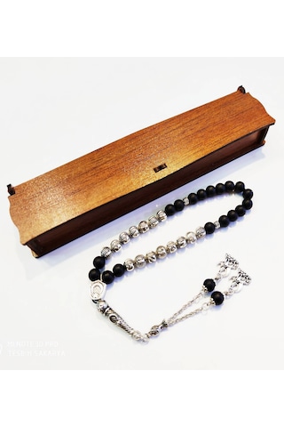 Tesbih Sakarya Kişiye Özel - İsimli - Oniks Doğaltaş Tesbih