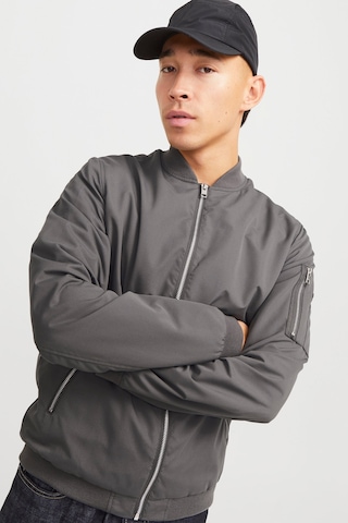 Jack & Jones Erkek Kolej Yaka Mont 63412165203 Füme Füme