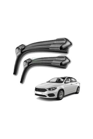 Fiat Egea Ön Cam Silecek Süpürgesi Takımı 2015 - 2020 Egea Makyajsız Ön Silecek