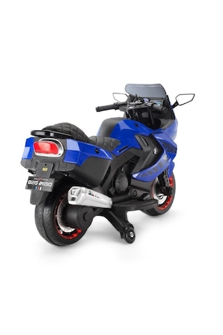 Baby2go 2293 Speed Akülü Motorsiklet Mavi Mavi