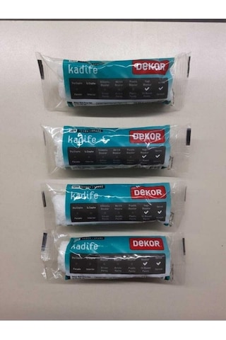 Dekor Kadife Parmak 4 Adet Yedek Rulo - 10 Cm Ürün Kodu:1079 Dekor Kadife Parmak 4 Adet Yedek Rulo - 10 Cm Ürün Kodu:1079