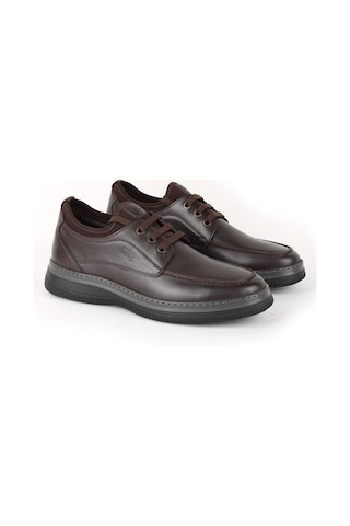 Lbr H1068 Erkek Deri Casual Ayakkabı Khv-gri