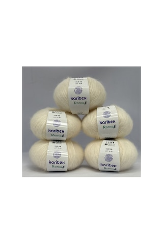 Roma El Örgü İpliği 10'lu Paket, 10x50 Gr. 300 Mt. %65 Akrilik %35 Polyester Bej - 874194809 Roma El Örgü İpliği 10'lu Paket, 10x50 Gr. 300 Mt. %65 Akrilik %35 Polyester Bej - 874194809
