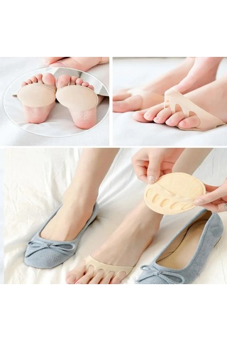 Ozclife Kumaş Ayak Parmak Ucu Taban Koruyucu Metatersal Tabanlık