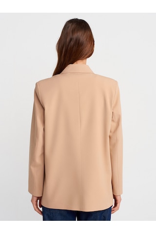 Dilvin 60770 Blazer Ceket-camel CAMEL