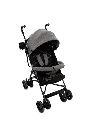 Baby2Go Verona Baston Bebek Arabası Açık-Gri