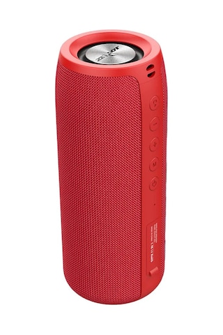 Geeksen Kırmızı Zealot S51 Bluetooth Hoparlör: 10w Hi-fi Stereo, Tws Fonksiyonu, 12 Saat Çalma Süresi, Ipx5 Su Geçirmez, Dışarıda Taşınabilir, Kart Okuyucu