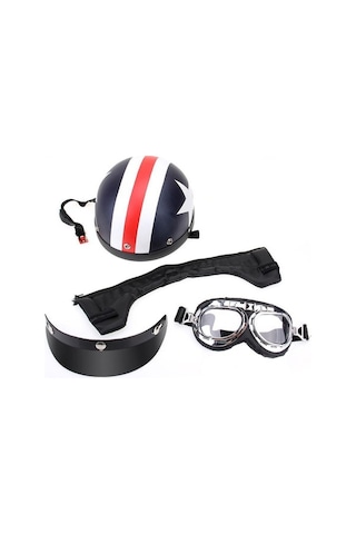 Pazly Tüm Mevsimler İçin Evrensel Motosiklet Kaskı: Çıkarılabilir Vizör, Gözlük Ve Atkıyla Güvenlik Ve Şıklık