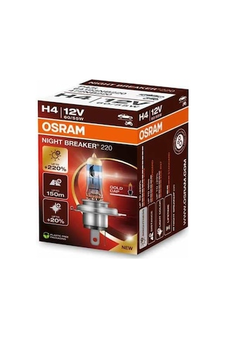 Osram Far Ampulü Halogen H4 12v 55/60w Night Breaker 220 64193nb220