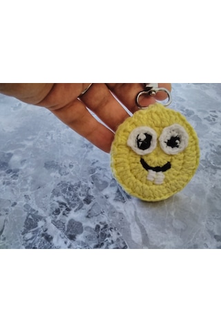 El Yapımı Emoji Li Anahtarlık