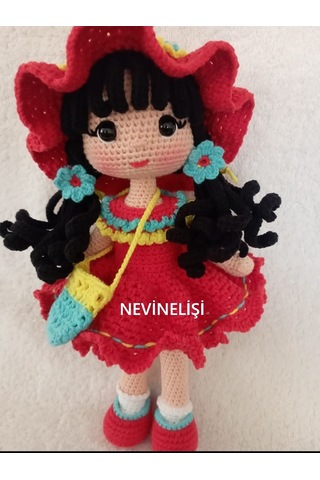 Amigurumi Duru Bebek Çok Renkli