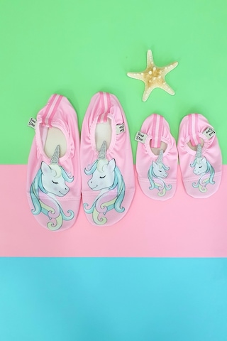 Pembe 3 Boyutlu Unicorn Anne Kız Kombinlenebilir Havuz Patiği Ayrı Ayrı Satılmaktadır -f-9012 Pembe
