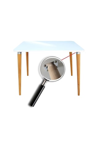 Kanepe Sehpa Masa Ahşap Ayak Bağlantı Aparatı 15 Derece Açılı